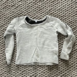 James Perse cropped sweatshirt